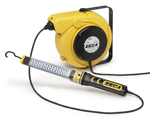 Avvolgicavo con lampada led 5908/329 Zeca