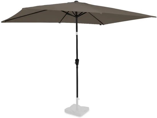 Parasole Premium - Sostenibile e Reclinabile - 1 pezzo - Taupe