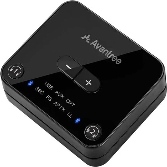 Trasmettitore Bluetooth per 2 cuffie - Ricevitore Bluetooth - 2 in 1 - Ricevitore Bluetooth per la casa