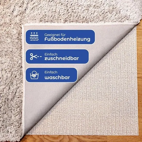 Mat anti-slip per tappeti - adesivo senza aderenza - tagliabile su misura - dimensioni 120 x 180 cm Mat anti-slip
