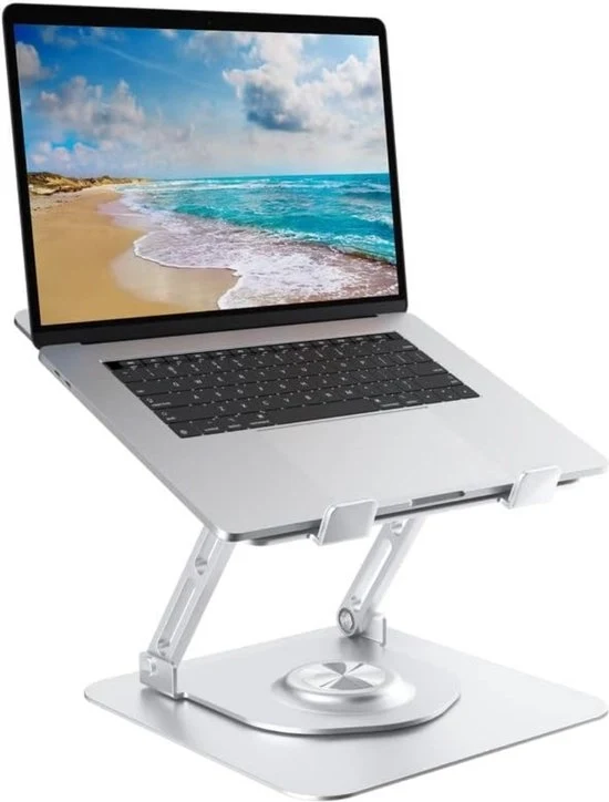 Ergonomico Laptop Elevatore - Elevatore di Laptop - Stabile - Lavorare in Piedi - Ergonomico - Elevatore di Laptop per Ufficio - Da Non Manicare per il tuo Laptop