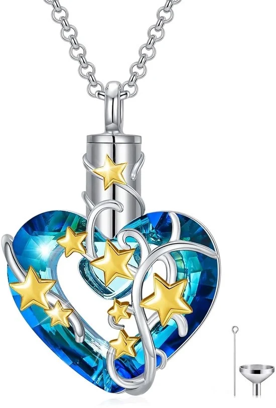 Collana Kolibrie Libel - Collana di Ricordo - 925 Sterlino Argento