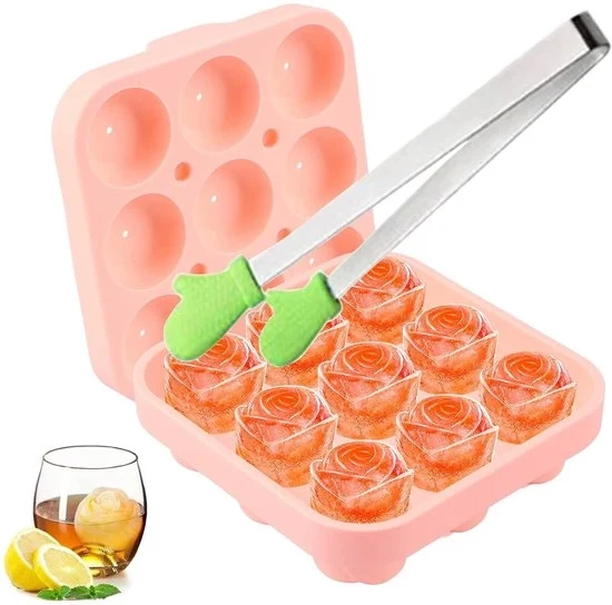 Iscrizioni per piante in forma di cubetti di ghiaccio - silicone - 9 pezzi - facile da utilizzare
