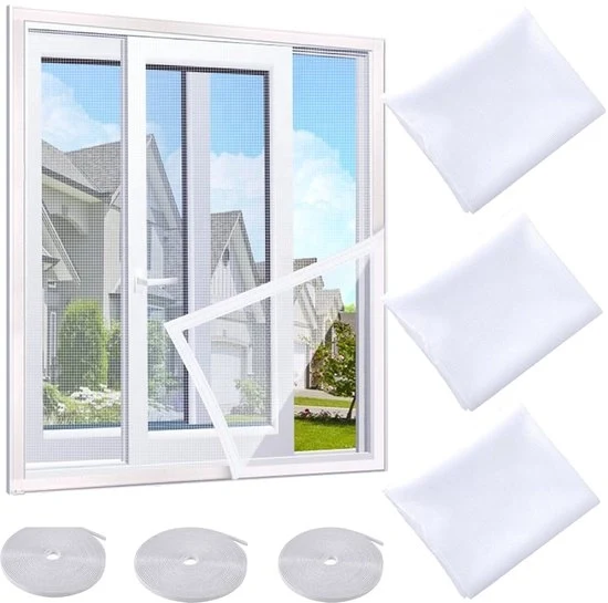 Reticolo per Rami - Protezione dagli Insetti - 3 Pezzi - Bianco - 1,5 m x 2 m