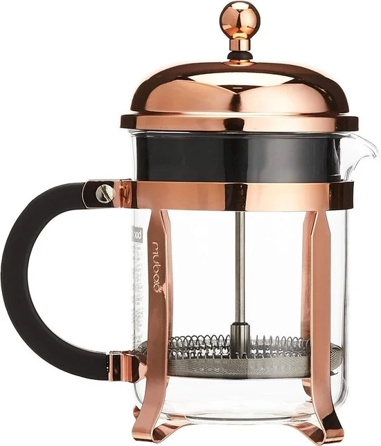 Caffettiera a Stantuffo 4 Tazze 0,5L - Rame - Macchina da Caffè con Filtro - Bodum
