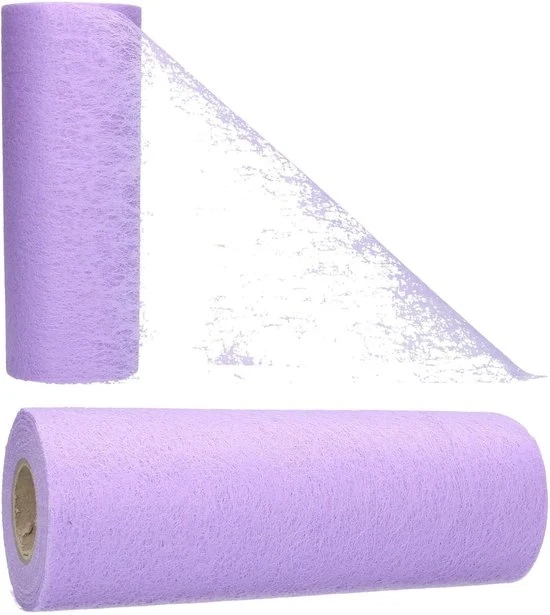 Nastro di copertura per tavolo - ideale per feste - 25m rotolo - viola - plastico
