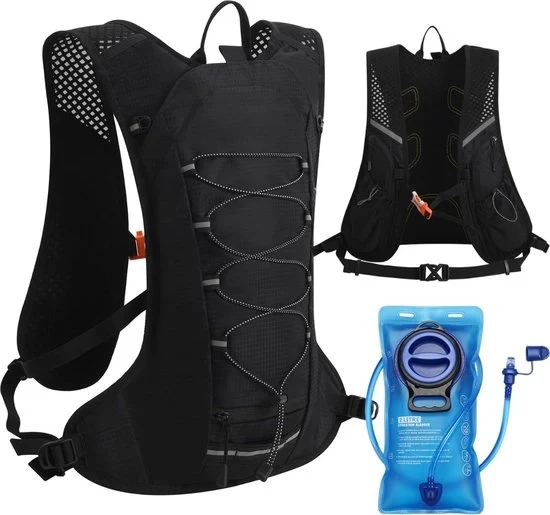 Zak da Bagno per Escursioni - per Camminare, Andare in Bicicletta e Campeggiare - Outdoor - Zaino per Idratazione