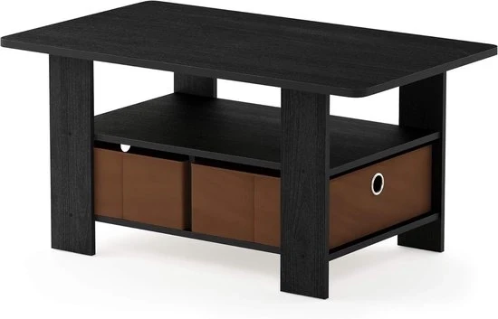 Sedia salotto con caricatore - stile elegante marrone scuro - 1 pezzo