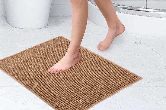 Tappeto Antiscivolo per Bagno - Asciugamano con Profumo di Nocciola - 40x60cm