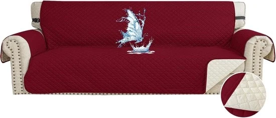Borsa impermeabile 4 tasche - Resistente ai graffi - Stile borgogna