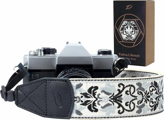 Camerariem - tessuto jacquard vintage - pelle di vacca - 5 cm