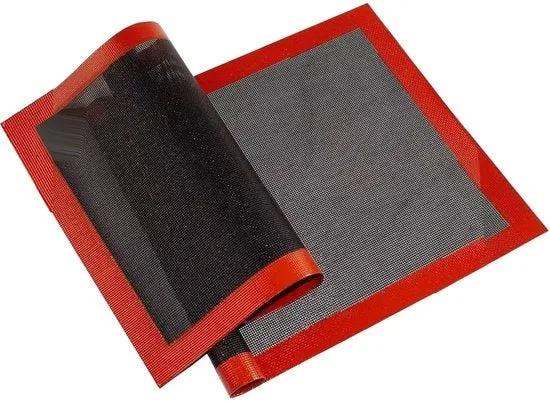 Piatto di cottura in silicone - Tavola da forno perforata - 2 pezzi - 30x40cm - Silicone