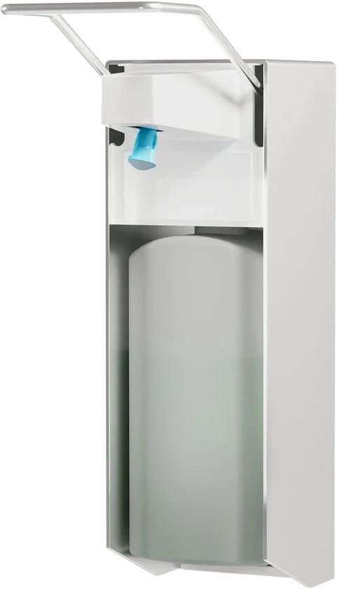 Dispensatore di sapone per parete - 500 ml - Alluminio