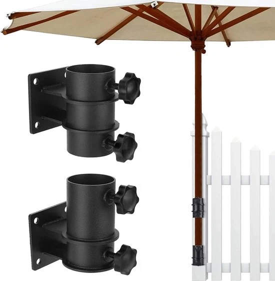 Parasol Support per Giardino - Acciaio Inossidabile - Adatto per Maniglie fino a 2,2 pollici - 1 pezzo