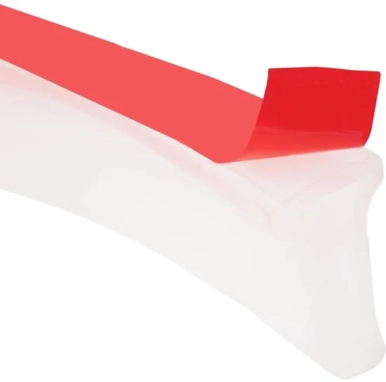 Barriera d'acqua per doccia in silicone - Flessibile e impermeabile - 1 pezzo