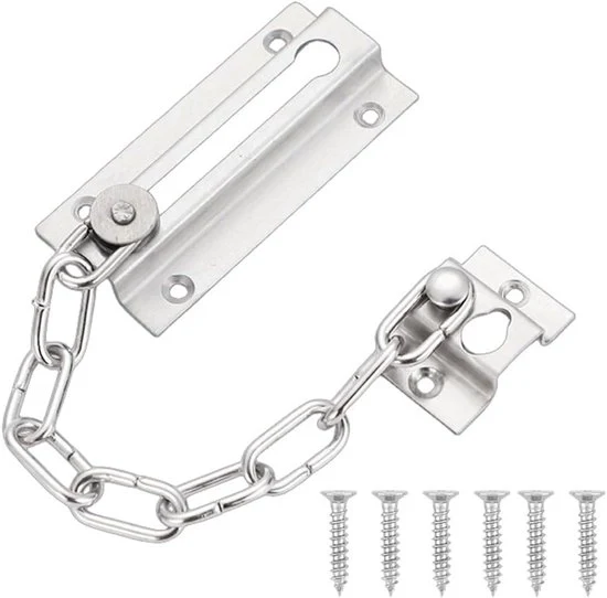 Catena di sicurezza per porta - acciaio inossidabile - 1 pezzo