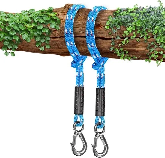 Sostegno oscillante per tenda - Corda di sospensione per lettino oscillante - 2 pezzi