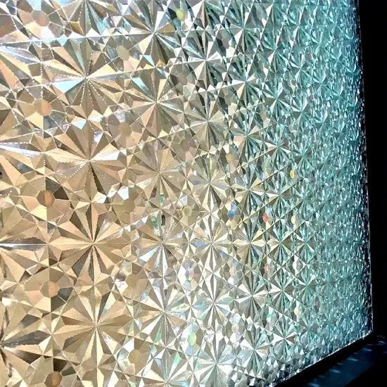 Vetro opacante per finestre - Perfezione per la privacy e la decorazione - 1 pezzo