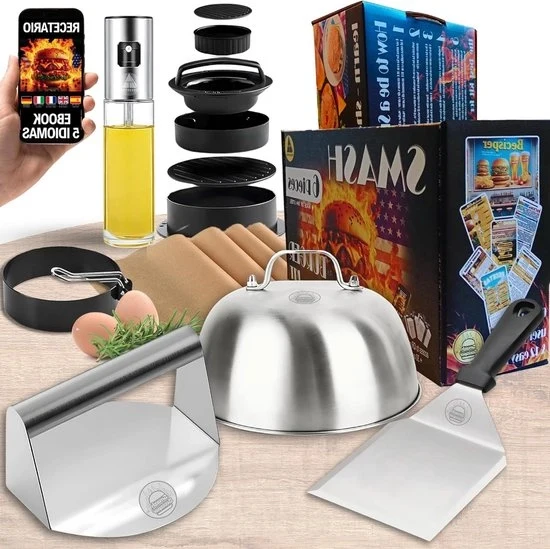 Set di martelli Smash professionale - inclusi accessori - 8 pezzi - acciaio inossidabile