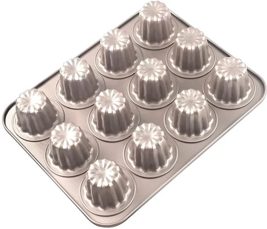 Forma per Canelés - Acciaio di Alta Qualità - 1 pezzo