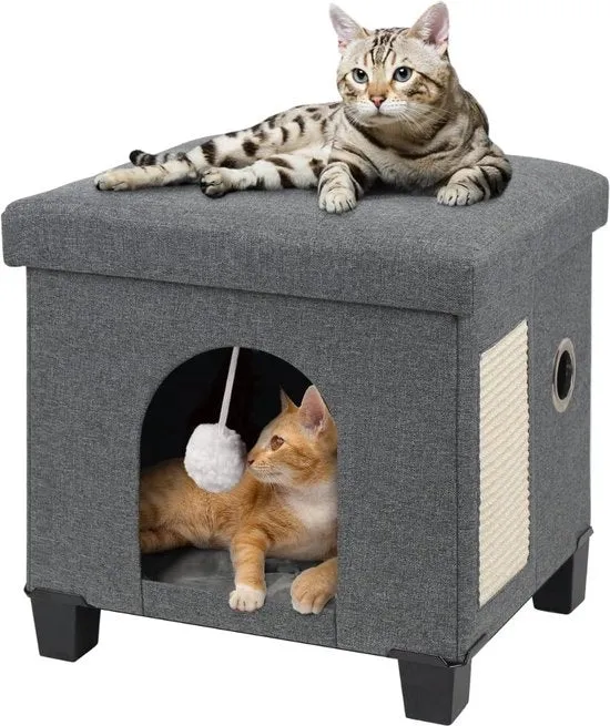 Cassa per Gatti - Mobili per Gatti - Cassetto per Gatto - Abitacolo per Gatto - Mobili per Gatto - Cassa per Gatto