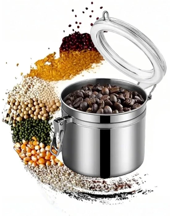 Caffettiera in acciaio inossidabile - grande capacità - con sigillatura in silicone