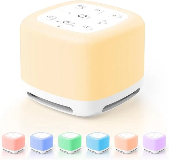 Apparecchio di Rumore Bianco - Apparecchio di Rumore Bianco con App - Aiuto al Sonno - Rumori Rilassanti
