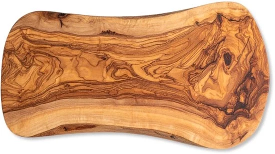 Pannello di legno di olivo - Tagliato naturalmente - 38-40 cm - Unico e sostenibile