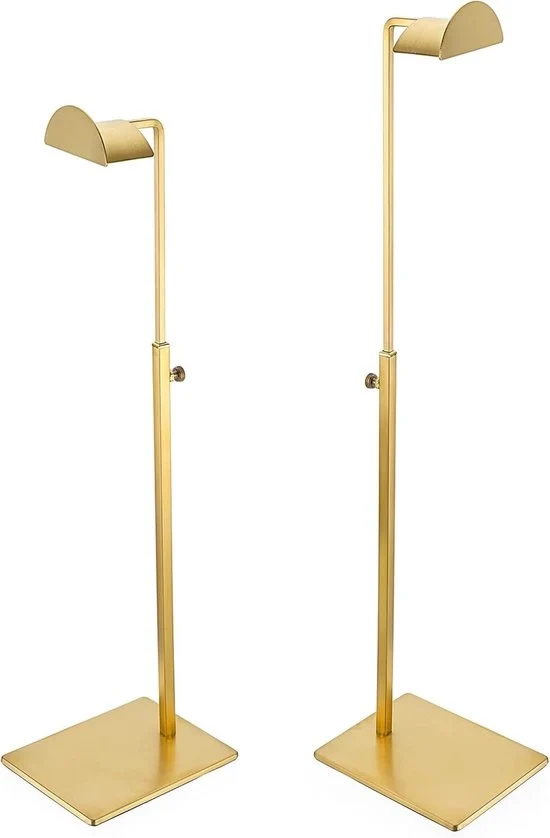 Supporto di esposizione in acciaio inossidabile - Flessibile - Set da 2 - Oro