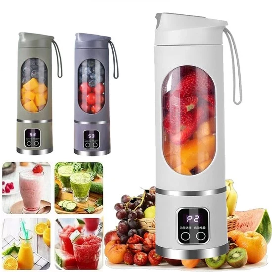 Centrifuga elettrica portatile - 450ml - Ricaricabile - Frutta e verdura