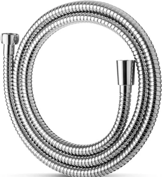 Doccia Slang 1,6 m – Doccia in Rame con Anti-Twist e Protezione Piegatura – Alta Pressione – Acciaio Inox