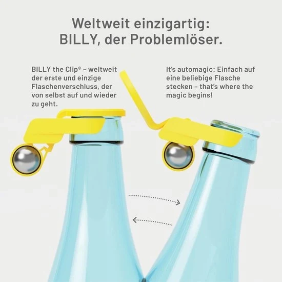 Flessa intelligente - Chiusura automatica della birra - 1 pezzo - Colorante amichevole