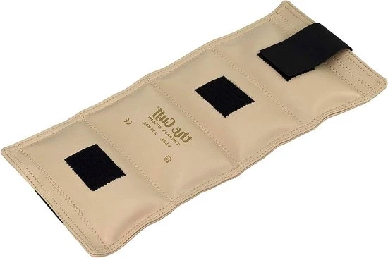 Manubrietto di resistenza a mano e piede da 27 kg in beige per esercizi di forza