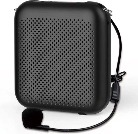Amplificatore di Altoparlante - Amplificatore di Altoparlante - Ricaricabile - Incluso cuffie - Da non perdere per le riunioni, musicisti & conferenze!