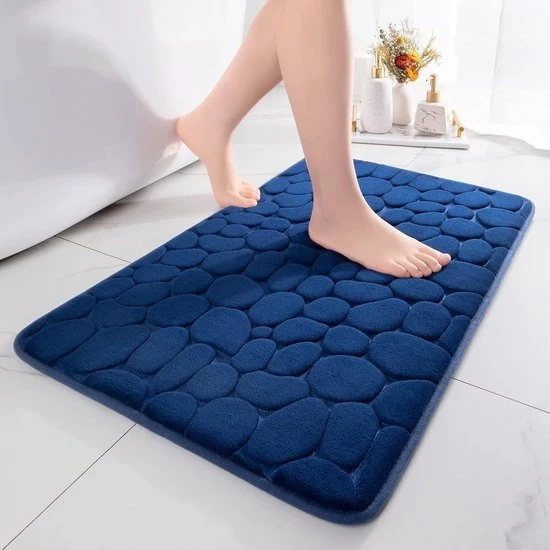 Matrice Antiscivolo riempita di Schiuma a Bassa Densità - Comoda e Sicura - 1 pezzo - Beige - Pavimento a Tessuto Corallino