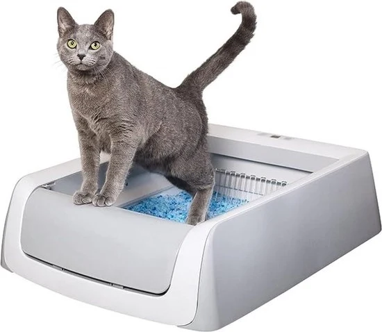 Sistema di pulizia automatica per gatti - Cassetta di gatto automatica - Cassetta di gatti elettrica - Sistema di gatti robot - Sistema di gatto per la pulizia automatica