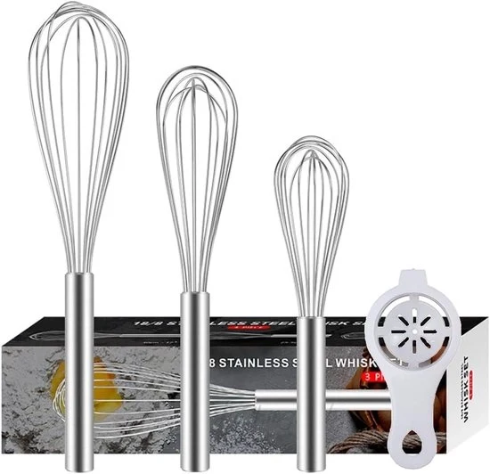 Set di Coperchi in Acciaio Inox per Cottura - 3 Pezzi - 20 cm 25 cm 30 cm