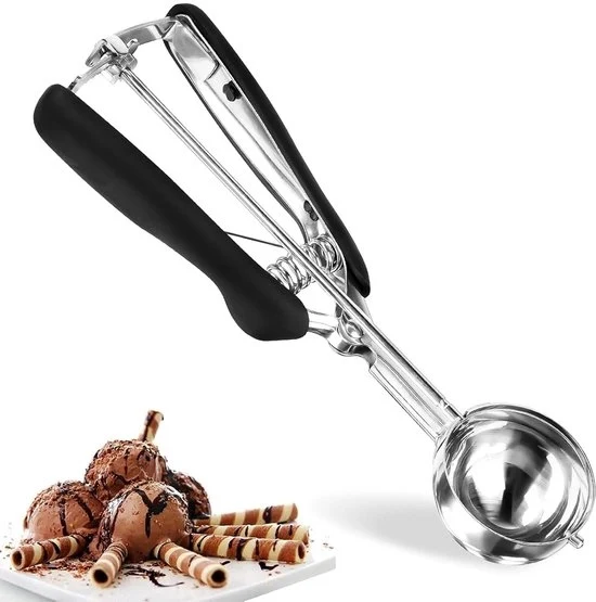 Scopri l'ergonomica spatola per ghiaccio - multiuso utensile da cucina - 1 pezzo - acciaio inox