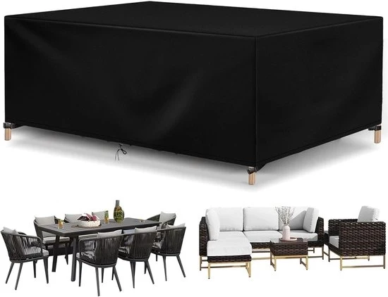 Copertura per tavolo da giardino - Impermeabile - 200 x 100 x 74 cm