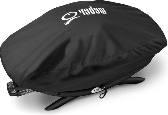 Barbecuehoes Portatile | Premium Protezione | Adatto Per Q 100/1000 Serie | Respiro UV-resistente Acqua-resistente - Nero (7117) BBQ hoes