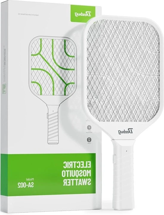 Vibrazioni elettriche per insetti - Manuale per insetti - 3800 V versione pesante - Per uso interno ed esterno - Funziona con batterie AA (non incluse)
