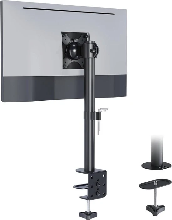 Braccio Monitor Regolabile per Schermi da 13 a 34 Pollici – Supporta fino a 8kg con Funzioni di Inclinazione, Sfioro e Rotazione