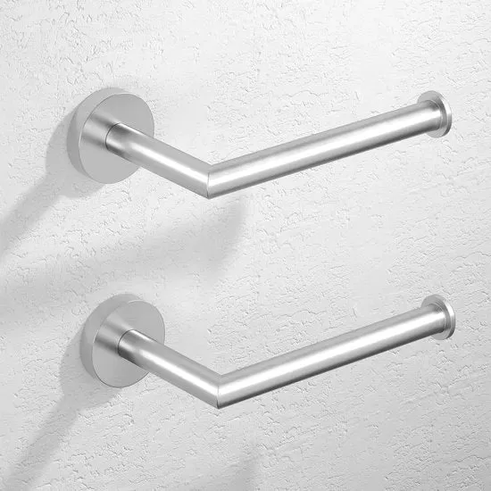 Supporto per WC da Parete - Regolabile e Imprimito - 2 pezzi - Laccato Rame - Acciaio Inox