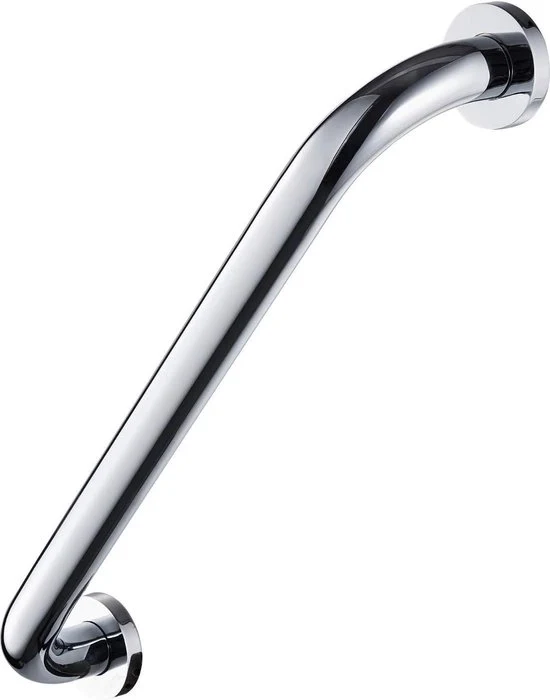 Maniglia per doccia con impugnatura per bagno - maniglia di sostegno con superficie antiscivente per parete - sostegni per vasca da bagno regolabili - maniglia per wc in ottone verniciato lucido - 30 cm