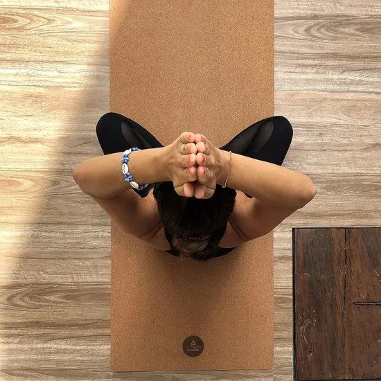 Mat di yoga in cura - extra grande - 200 x 66 cm - con borsa