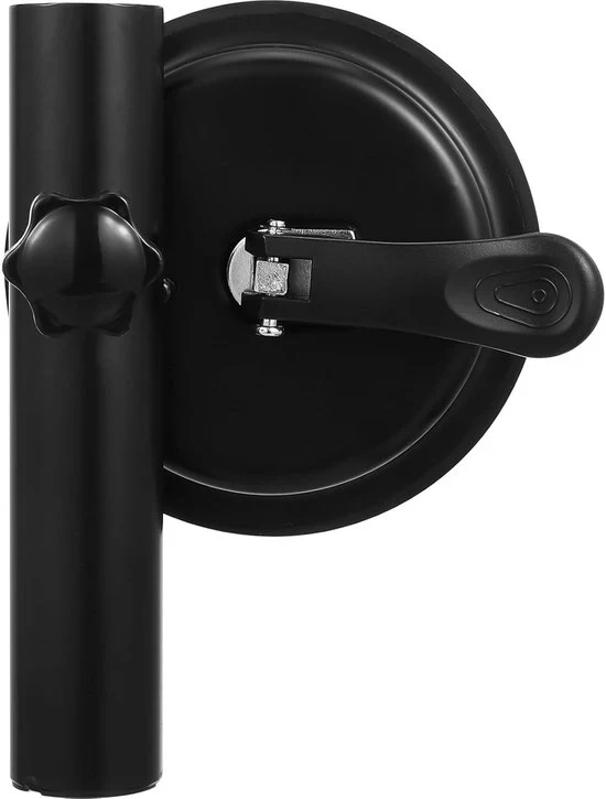 Supporto per Asta da Tenda Regolabile - Universale - 1 pezzo - Nero