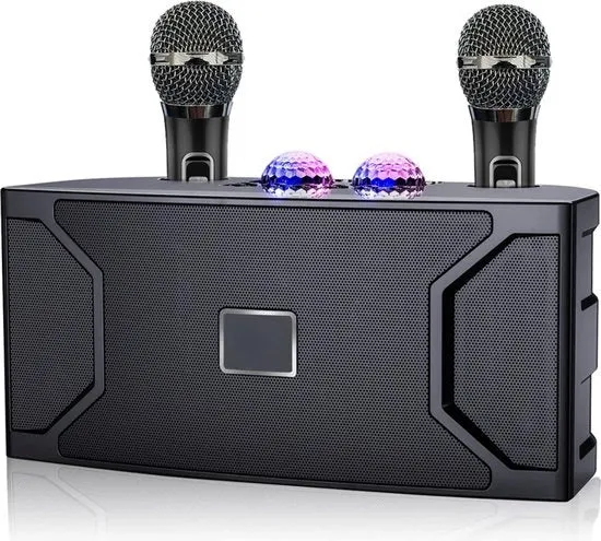 Impianto Karaoke per Adulti - Impianto Karaoke - Impianto Karaoke con 2 Microfoni - Impianto Karaoke con Microfono Senza Fili - Impianto Karaoke Senza Fili