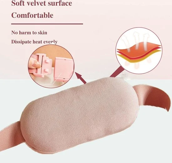 Banda Termica per Donne - Allevia il Dolore Menstruale - Senza Fili - Cuscino di Massaggio