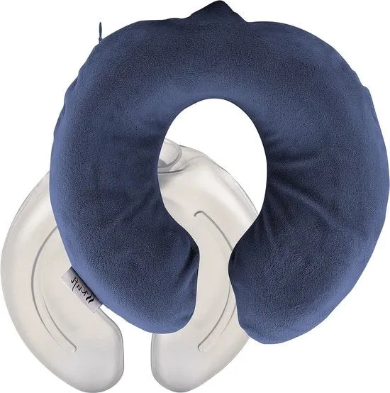 Piumino termico a forma di mantella blu grande, con cuscino caldo per collo, spalle e schiena, con piuma soffice, 15 litri - blu 15 litri