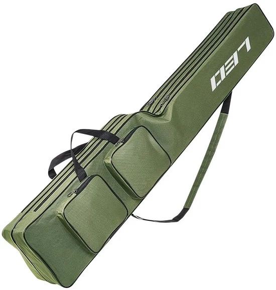 Tas da Pesca con Grande Capacità - Impermeabile - 130cm - Verde Militare - Oxford